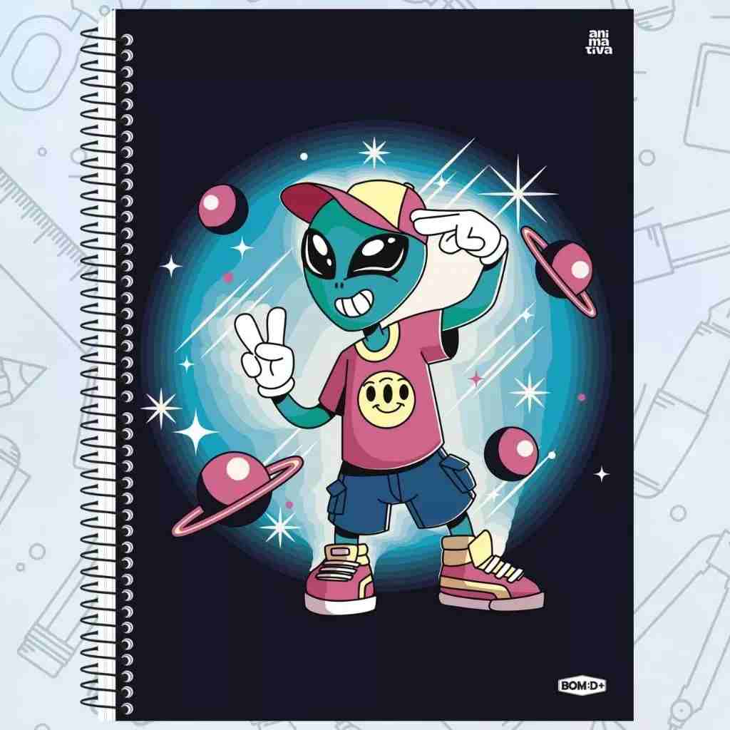 CADERNO 1X1 BOM D  MASC.